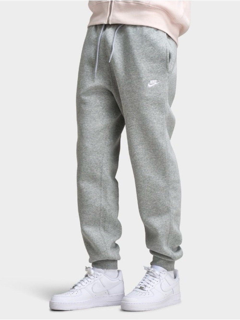 Nike Club Fleece Joggers Grey Men’s Small Sweatpants